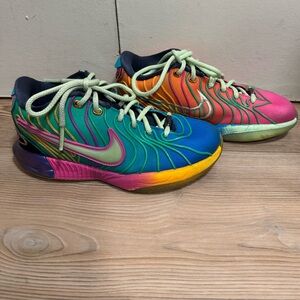 Nike  Lebron Kids Rainbow Sneakers